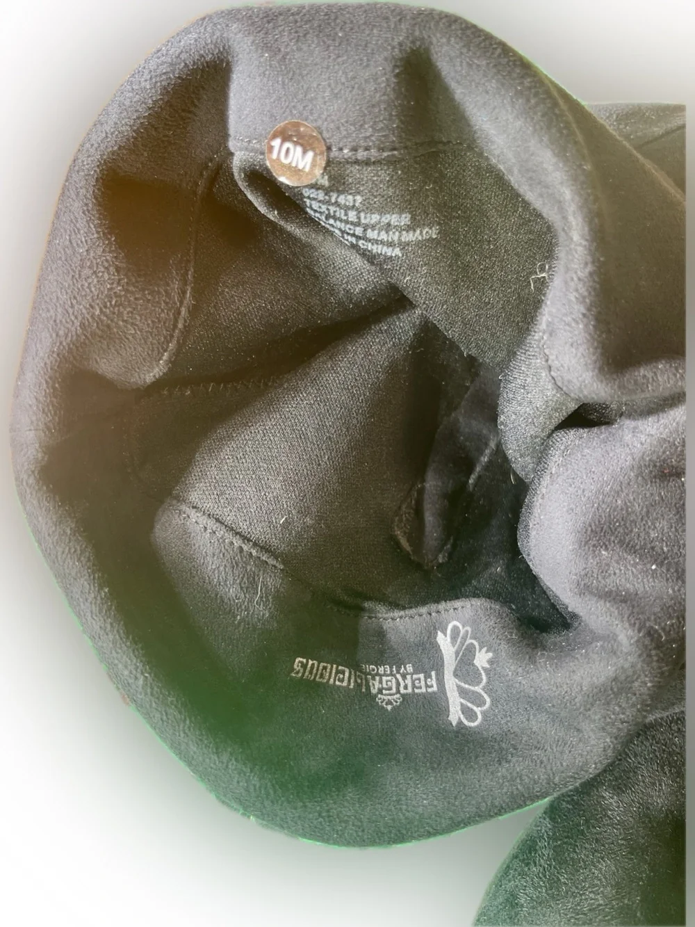 Fergalicious by Fergie Sassy Over-the-Knee Flat Black Boots Size 10M